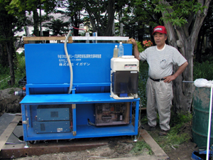 パーラー排水処理装置と排水処理槽　株式会社イガデン
